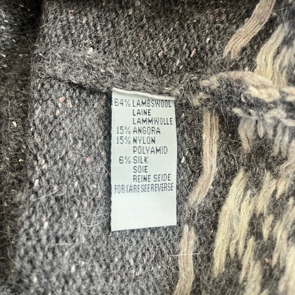 Nordic vintage sweater blend of lamb wool, cashmere and silk - Picture 4 of 5